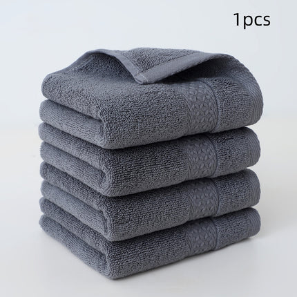 Plain Pure Cotton Hand Towel Household Face Towel Soft And Absorbent