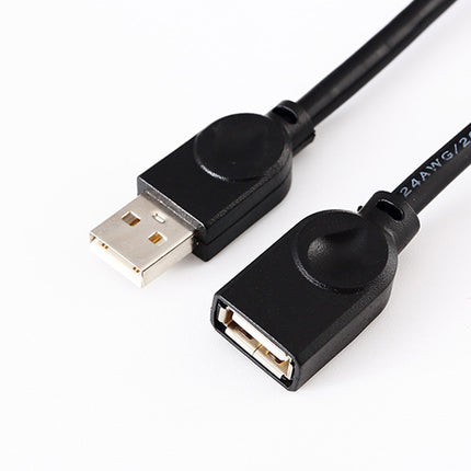 Black AF2.0usb Data Extension Cable With Copper Core