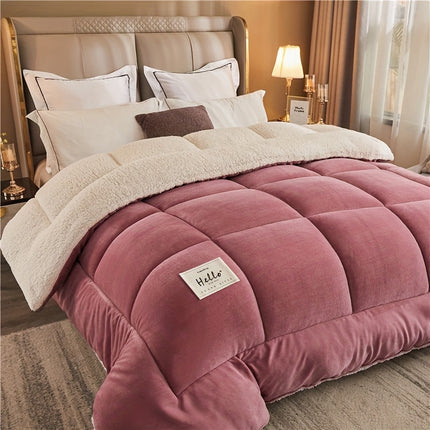 New 1pc High Quality Three-layer Warm Comforter Autumn And Winter Thickened Quilt Warm Quilt Core Heats Up Instantly