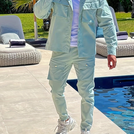 New European and American Cross-border Casual Sports Trendy Fashion Suit