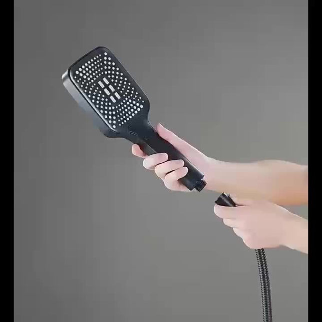 Shower Head Silvery: Super Supercharged Shower Head