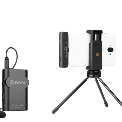 WM4PRO K3 Lavalier 2.4G Mini Mobile Phone Wireless Recording Microphone