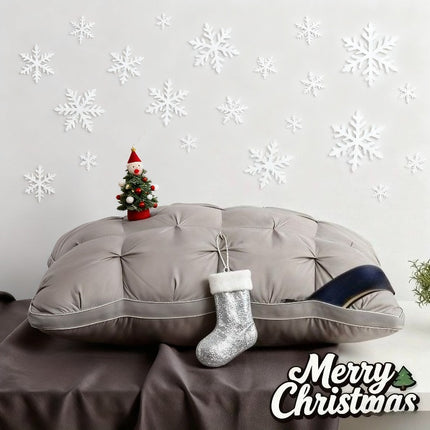 Premium Hotel-Grade Bed Cushions - Made with 100% Polyester Fabric & Plush Down Substitute Filling