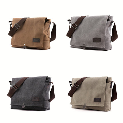 Musuangcan'S Recruitment Features a Easy And Classic Messenger Bag, a Men'S Canvas Bag,