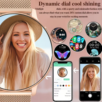 The latest Men's and Women's smartwatches from 25 years ago, with a 1.5-inch screen and wireless