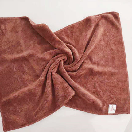 450g Large Thick Fiber Fleece Towel For Wiping Cars