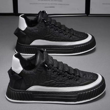 Men'S Chunky Platform Sneakers with Thick Cushioned EVA Sole & Arch Support