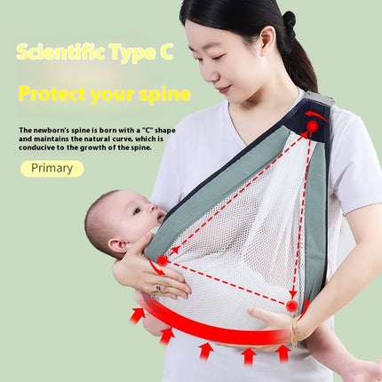 Suspender Front Holding Baby Children Go Out Simple