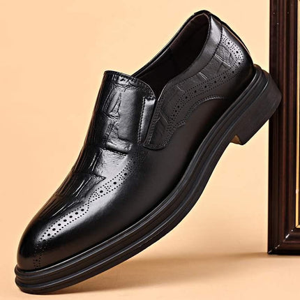 Men's Genuine Leather Dress Loafers