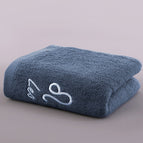 0480 Leo Blue / 70X140cm Bath Towel