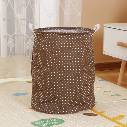 Home Fabric Folding Storage Dirty Laundry Basket