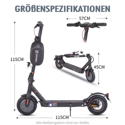 8.5-Inch Scooter, Foldable Fat Tire Scooter, Dual-Brake Open-Top Scooter, Maximum Load Capacity 120 Kg,