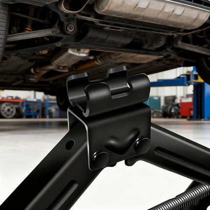 2 Ton Heavy Duty Scissor Jack - 4.2 to 38.1 cm Lift, Manual Car Jack with Handle