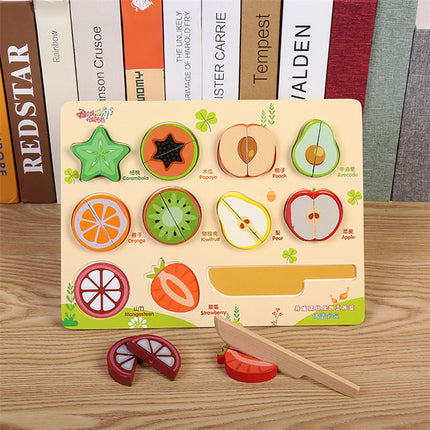 Three-dimensional puzzle wooden 3d shape puzzle
