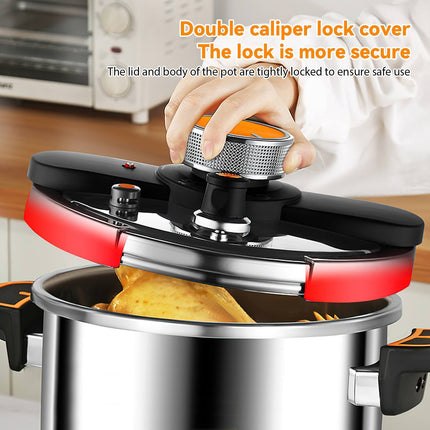 8L stainless steel pressure cooker, explosion-proof pressure cooker for home use