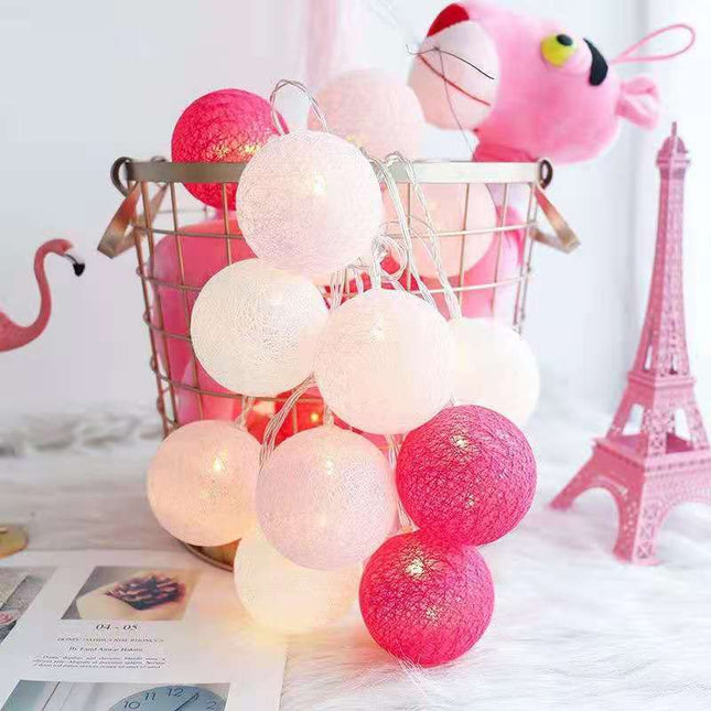 Bedroom Romantic Decoration LED String Ball Lights