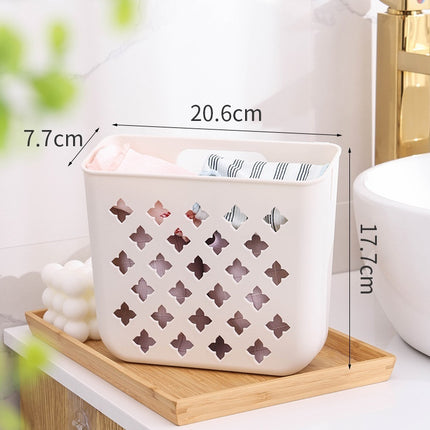 Dirty Clothes Household Laundry Basket Wall Hanging Foldable Bathroom
