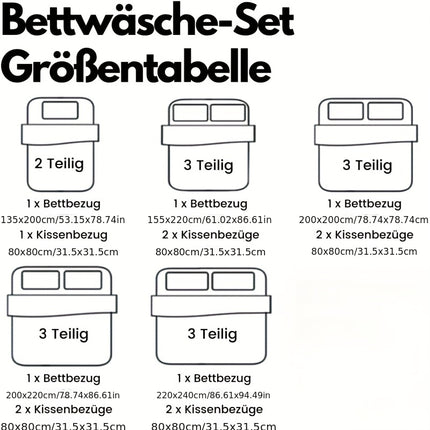 Winter Duvet Cover Set, Soft and Comfortable Milk Bedding Set Single 135x200cm Pillow 80x80cm Double Bed