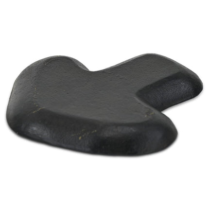 7" Black Cast Iron Handmade Trinket Tray