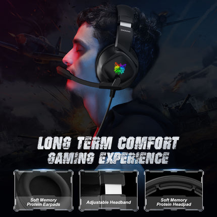 Gaming Headphone with Microphone PC gaming headset & headphones