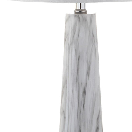 29" Clear Novelty Table Lamp With Drum Shade