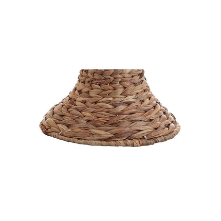 31" Natural Urn Table Lamp With Drum Shade