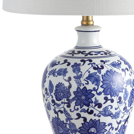 Set of Two 26" Gold Novelty Table Lamps With Globe Shades