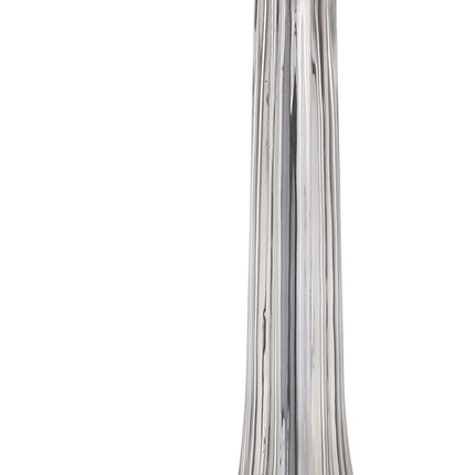 Set of Two 29" Clear Novelty Table Lamps With Drum Shades