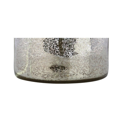 25" Clear Novelty Table Lamp With Drum Shade