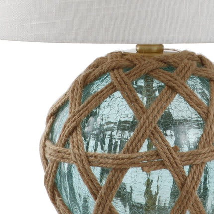 22" Gold Novelty Table Lamp With Drum Shade