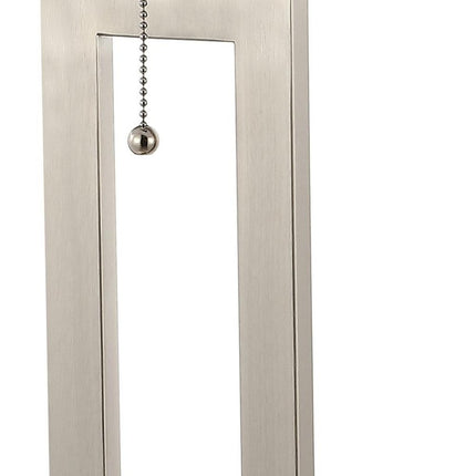 Set of Two 29" Nickel Table Lamps With Shades