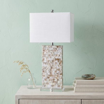 29" Clear Novelty Table Lamp With Shade