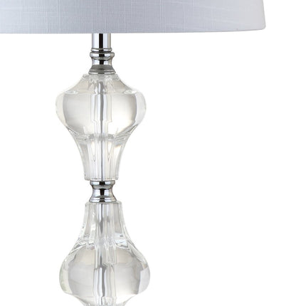 26" Silver Urn Table Lamp With Empire Shade