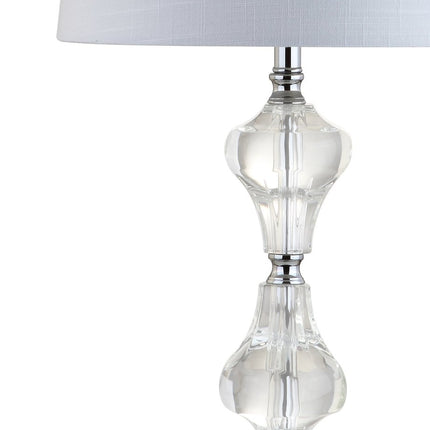 26" Silver Urn Table Lamp With Empire Shade