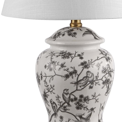22" Gold Urn Table Lamp With Empire Shade