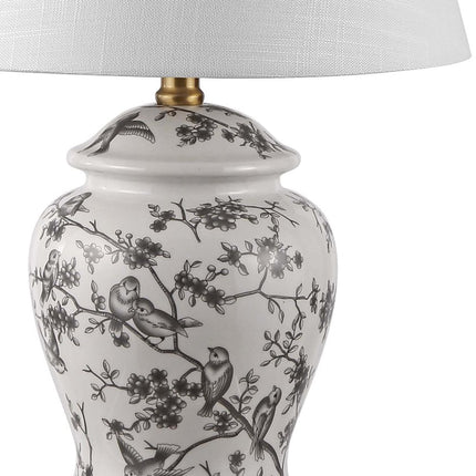 22" Gold Urn Table Lamp With Empire Shade
