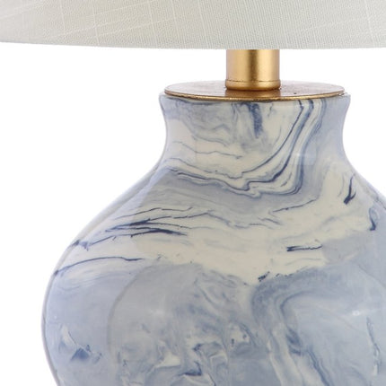 21" Gold Novelty Table Lamp With Empire Shade