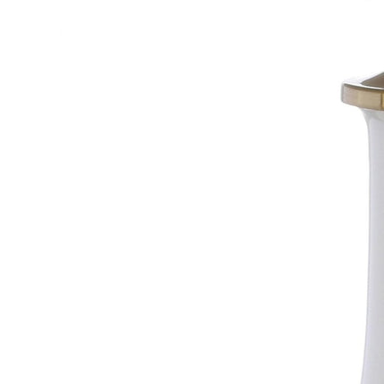 25" Gold Novelty Table Lamp With Drum Shade