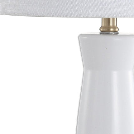 29" Gold Novelty Table Lamp With Globe Shade
