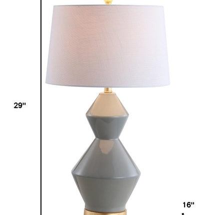29" Gold Novelty Table Lamp With Globe Shade