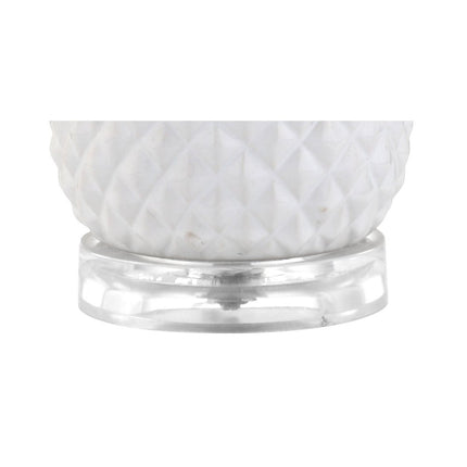 23" Clear Novelty Table Lamp With Drum Shade