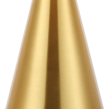Set of Two 26" Black Novelty Table Lamps With Empire Shades