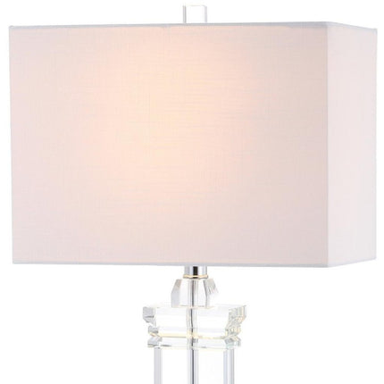 25" Clear Novelty Table Lamp LED With Shade