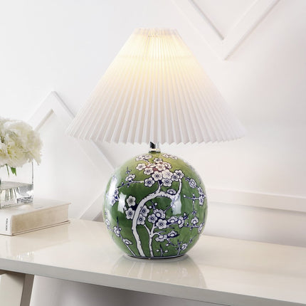 20" Clear Novelty Table Lamp With Cone Shade