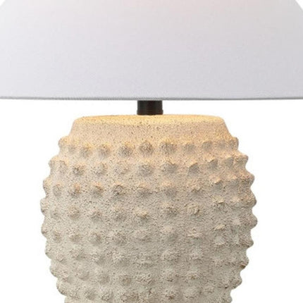 Set of Two 18" Clear Novelty Table Lamps With Empire Shades