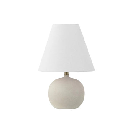 Set of Two 18" Clear Novelty Table Lamps With Cone Shades
