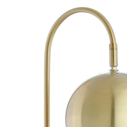 24" White Novelty Table Lamp LED With Globe Shade