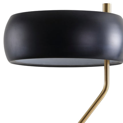 23" Gold Novelty Table Lamp LED With Globe Shade