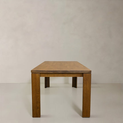 63" Walnut Solid Wood Dining Table