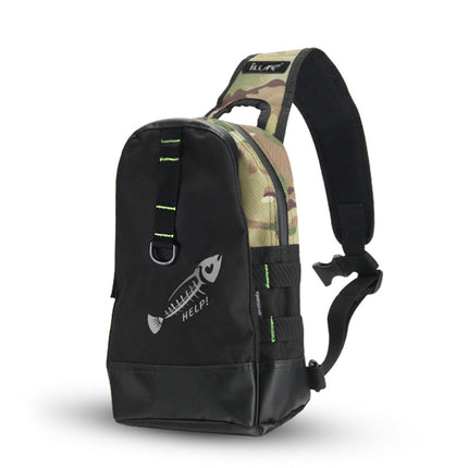 Fishing Tackle Bag Messenger Type Multifunctional Lure Waterproof Fishing Leisure Outdoor Activities